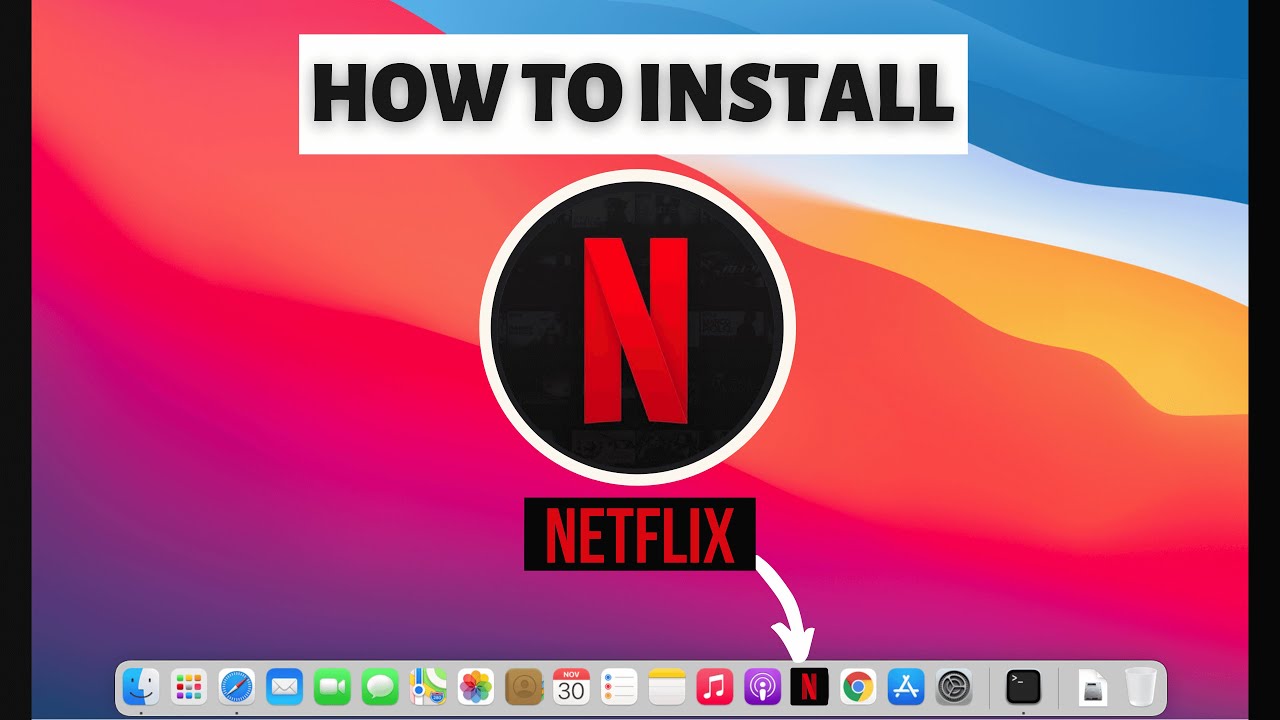 get the netflix app for mac